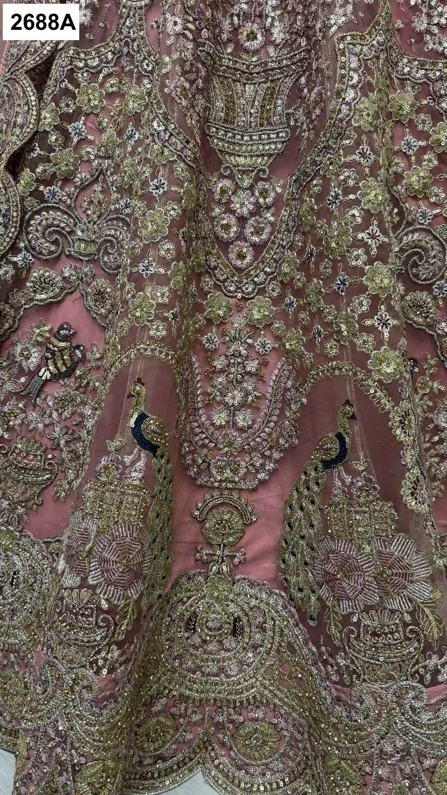 Anjani Art 2688A To 2688C Heavy Net Wholesale Lehenga Catalog — Wholesale Lehenga, MPA wholesale from Surat — Photo 12
